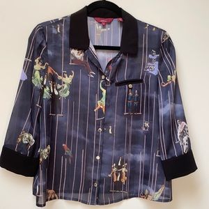 Ted baker circus blouse size 2